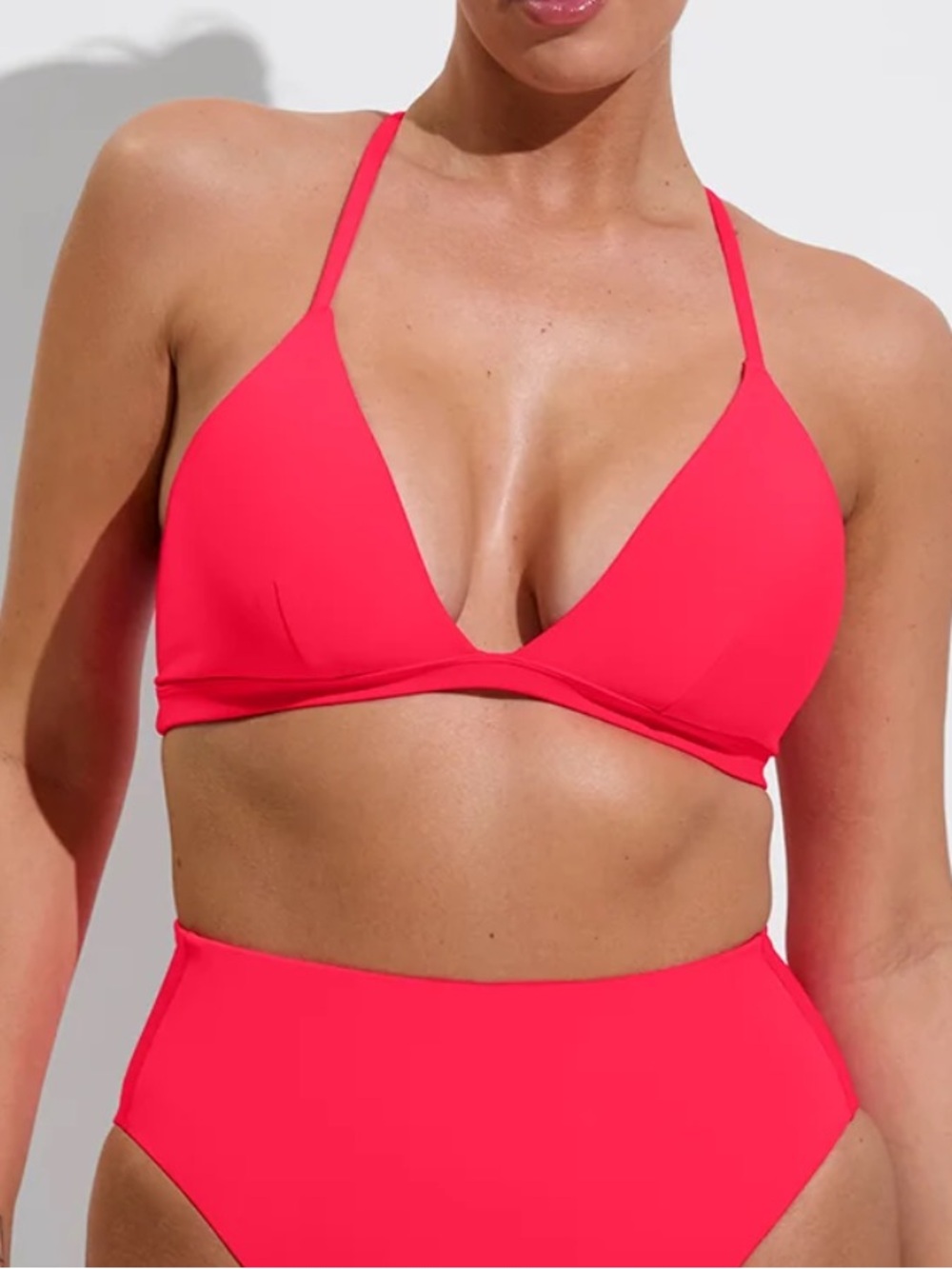 LEFT ON FRIDAY REEF TOP NEON RED D+ - M